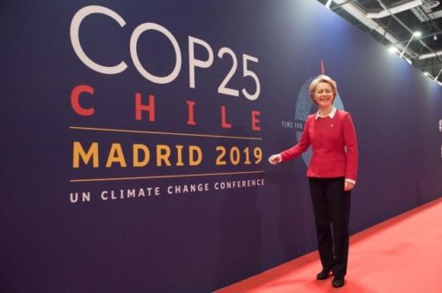 UN-Klimakonferenz in Madrid: Präsidentin von der Leyen ruft zu schnellem Handeln auf