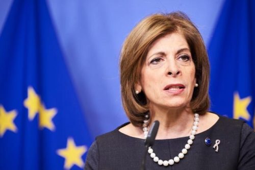 Coronavirus COVID-19: EU-Kommissarin Stella Kyriakides trifft italienischen Gesundheitsminister