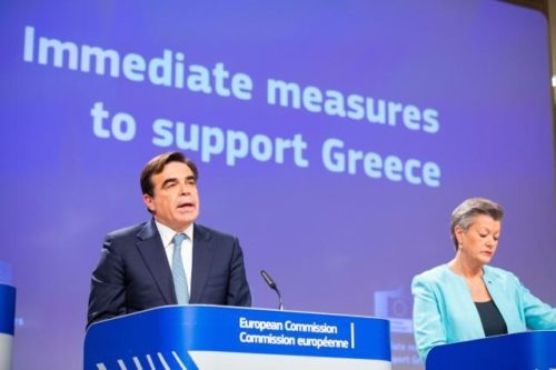 Situation an der griechischen Grenze: Kommission bekräftigt gesamteuropäische Verantwortung