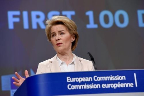 Von der Leyen: EU will Wirtschaft in Corona-Krise helfen, Türkei muss Druck von griechischer Grenze nehmen