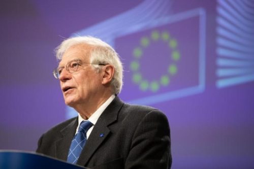 EU-Außenbeauftragter Borrell verurteilt Kriegsverbrechen in Ukraine