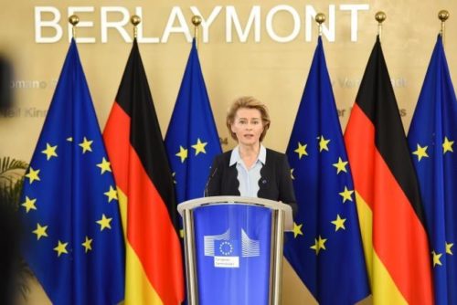 Nächste sechs Monate entscheidend für die EU, sagt von der Leyen zu Beginn der deutschen EU-Ratspräsidentschaft