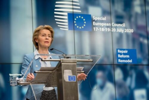 Von der Leyen: Ergebnis des EU-Gipfels ist ein historischer Moment für Europa