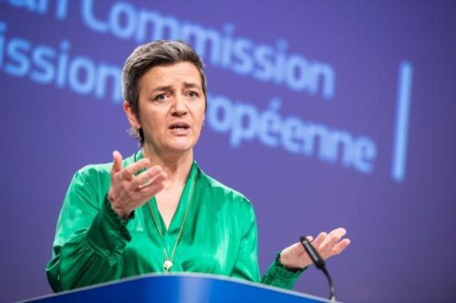 Vestager beim „Forum Bellevue“ zur Regulierung von Online-Plattformen: „Mit Macht kommt auch Verantwortung“