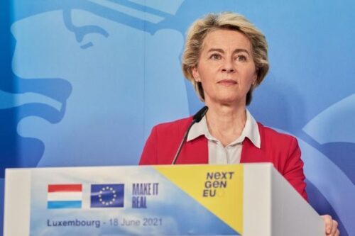 Bewertung der nationalen Aufbaupläne: Präsidentin von der Leyen kommt am Dienstag nach Berlin