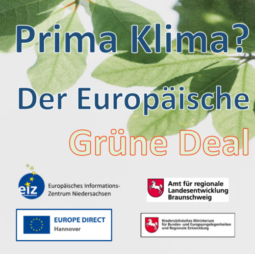Einladung zur Online Veranstaltung „Prima Klima? Der europäische Grüne Deal“ am 20.01.2022 um 19:30 Uhr
