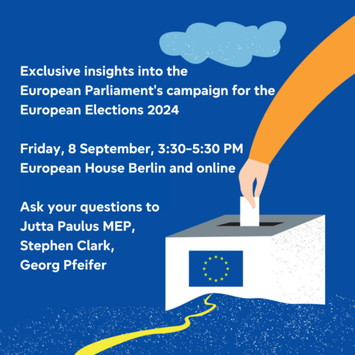 Einladung: Exklusive Einblicke in die Europawahl-Kampagne des Europaparlaments