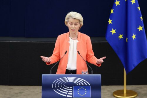 Präsidentin von der Leyen: Europa stellt sich seinem historischen Auftrag