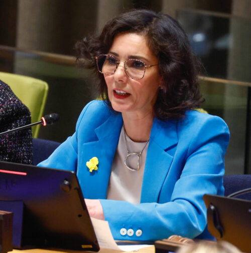 Statement von EU-Kommissarin Lahbib zu Gaza