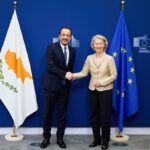 Besuch von Nikos Christodoulides, Präsident von Zypern, bei der Europäischen Kommission