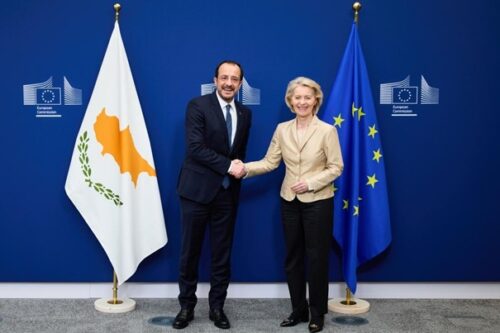 Besuch von Nikos Christodoulides, Präsident von Zypern, bei der Europäischen Kommission