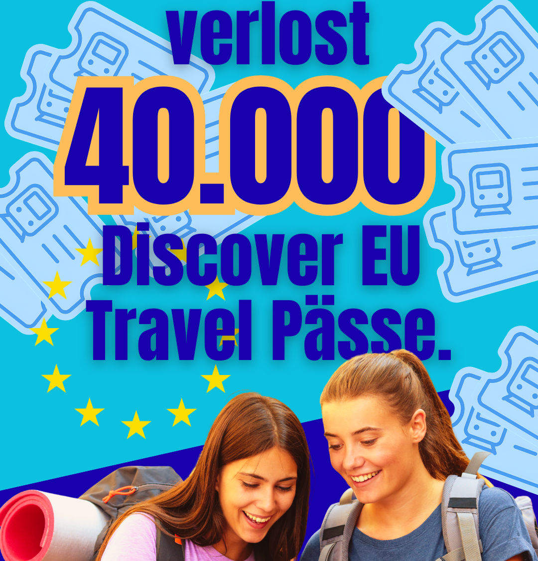 Discover Eu Code DiscoverEU 2026: 40.000 kostenlose Interrail‑Tickets – Jetzt bewerben ...