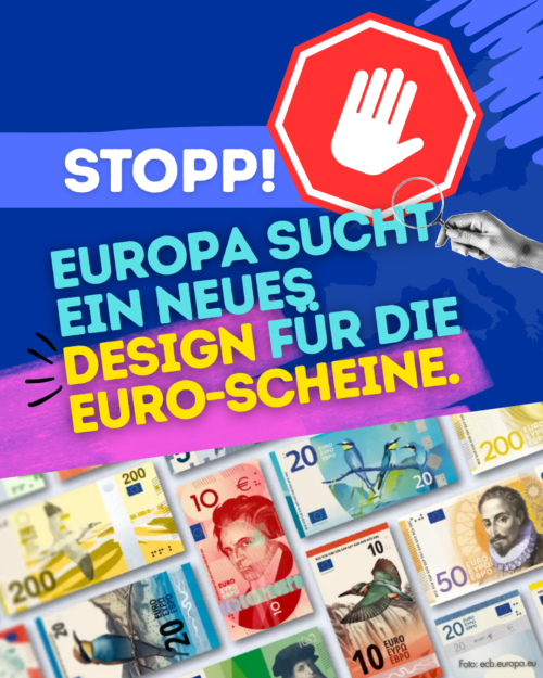 Neue Euro-Banknoten: Ihre Meinung ist gefragt